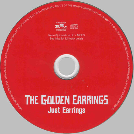 Golden Earring Just Earrings UK cd re-release RPM label 2009